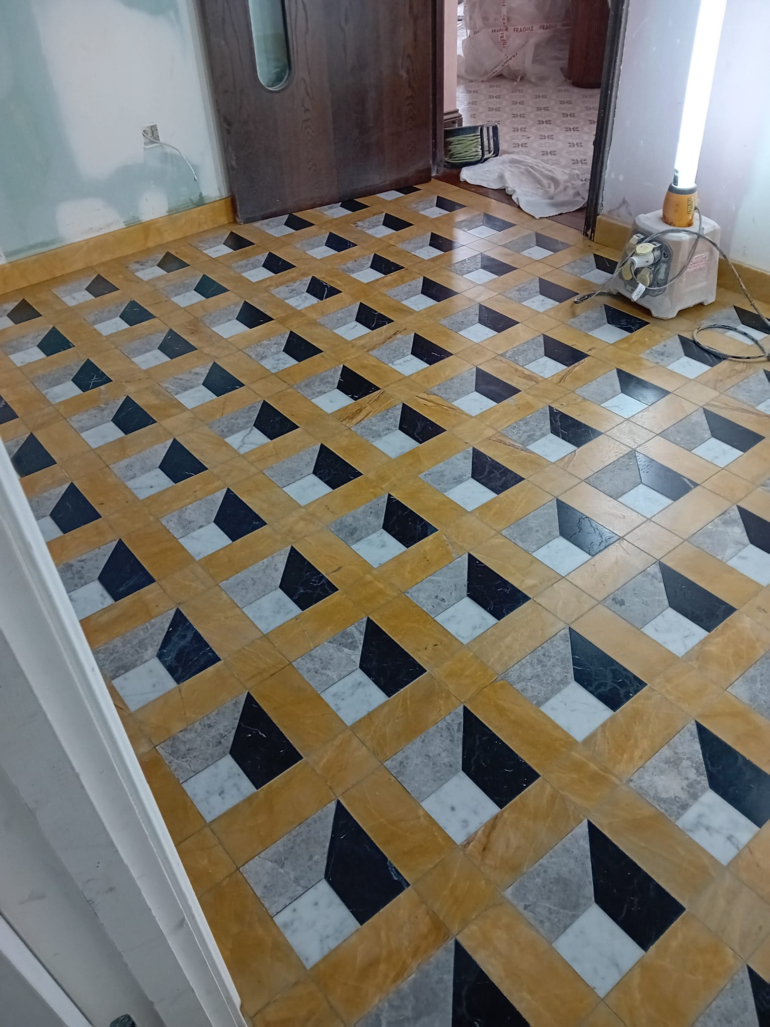 The Old Bailey's Hotel — marble work, view four