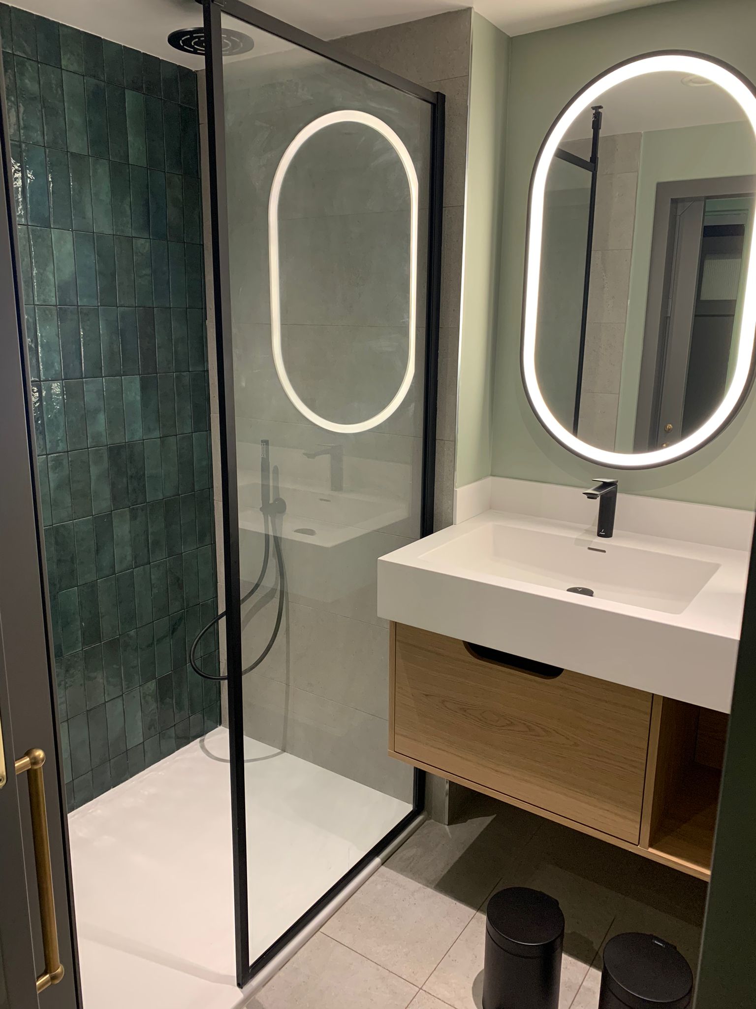 Hotel Marriot Manchester — natural stone work, view one